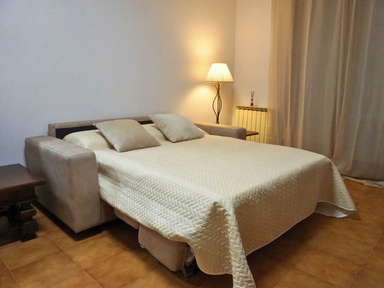 1 bedroom, iron/ironing board, travel crib, WiFi (free)