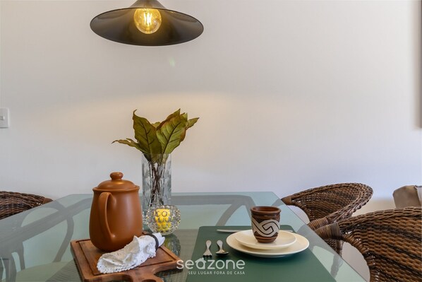 Apartamento básico | Opções para refeição