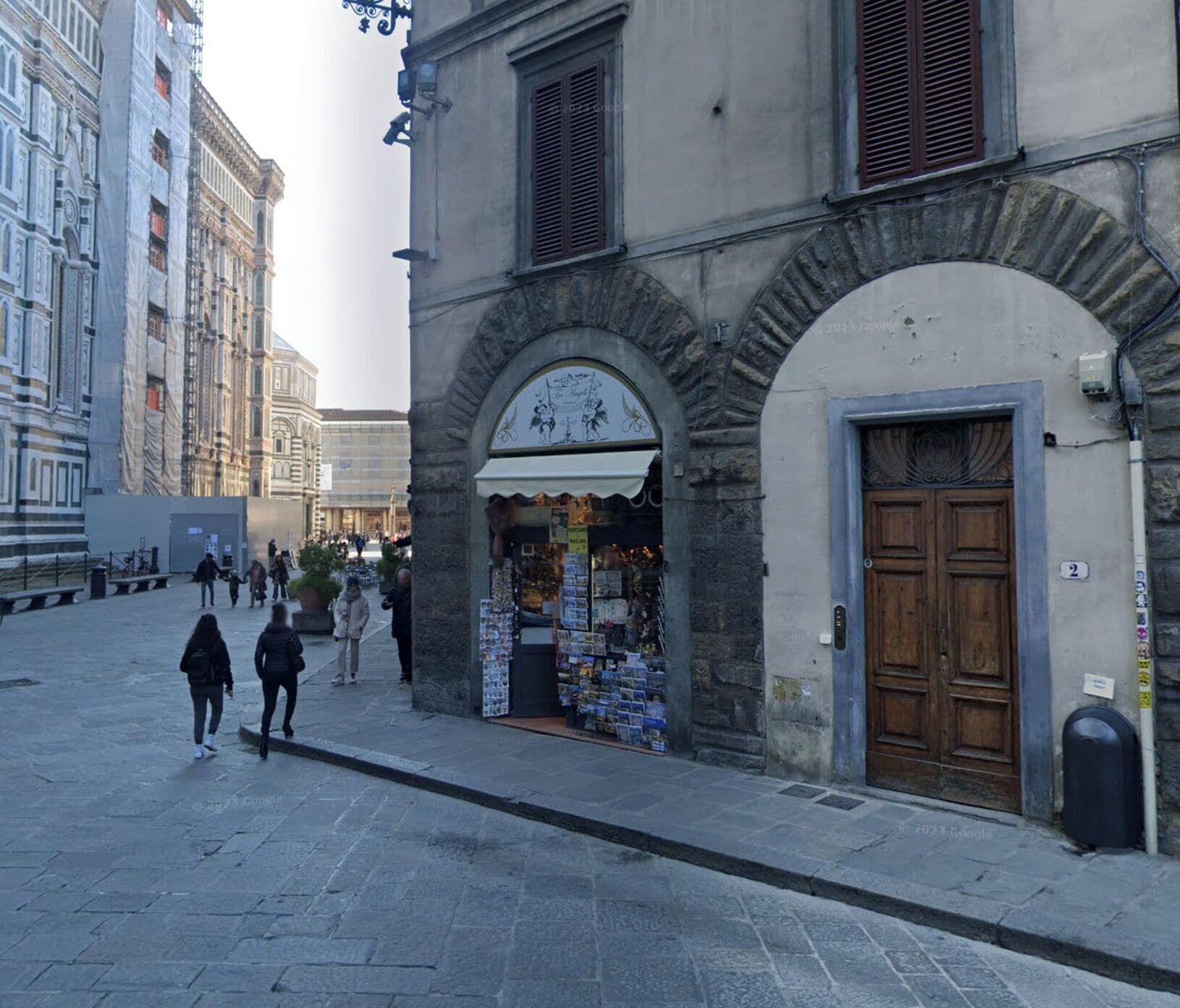 Fassade der Unterkunft