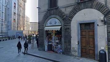 Fassade der Unterkunft