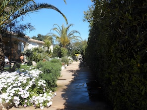 Overnattingsstedets uteområder