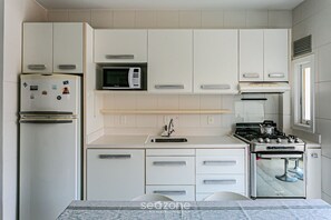 Private kitchen - Apto no Open Shopping 600m da praia IBI307 (Florianópolis)