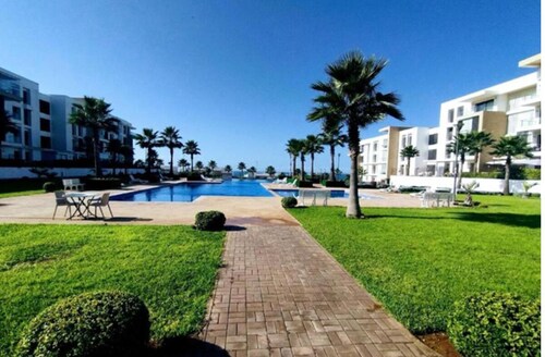 Prestigia Luxury apartment near the beach "Plage Des Nations" Sale/Rabat/Airport