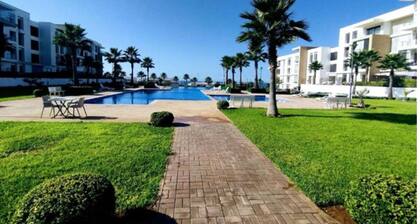 Prestigia Luxury apartment near the beach "Plage Des Nations" Sale/Rabat/Airport