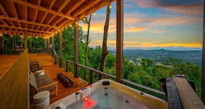 5BR+ Bunkroom Luxe, 180 View on 3 levels, Spa, Yoga-Fitness w/Sauna, Cold Plunge