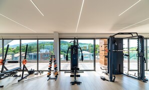 Fitness facility - Beauty Zen Apart on Beach With Jacuzzi Ibc0205 (Florianópolis)