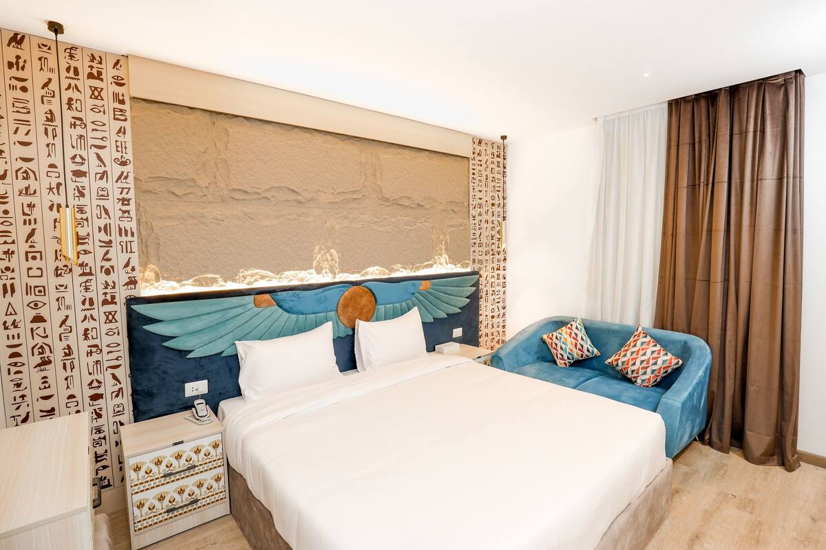 Standard Double Room, Garden View | In-room safe, blackout drapes, soundproofing, iron/ironing board