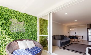 Basic Apartment | Living area - Full Apartment at Ingleses Beach-sc Gge203 (Florianópolis)