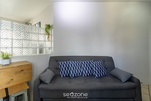 Living area - Cozy Apartment Less Than 100 m From the Beach Gdi2 (Florianópolis)