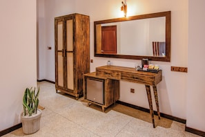 In-room safe, desk, blackout curtains, iron/ironing board