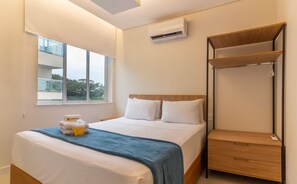 2 sovrum, skrivbord, strykjärn/strykbräda och gratis wi-fi