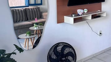 舒適獨棟房屋, 陽台, 庭園景觀 | 起居區