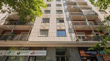 Façade de l’hébergement