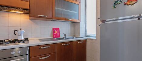 아파트, 침실 2개 | 전용 주방 | 전자레인지, 오븐, 쿡탑, 에스프레소 메이커