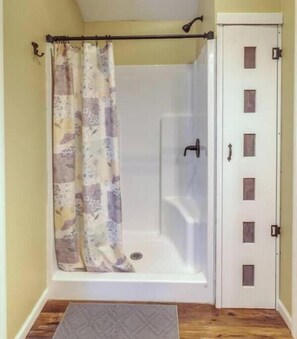 Towels, soap, toilet paper