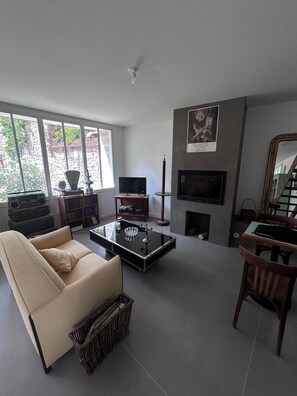 Smart TV, books, music library
