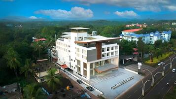 Façana frontal de l'allotjament