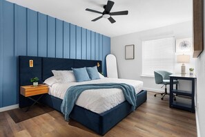 2 dormitorios, tabla de planchar con plancha, wifi y ropa de cama