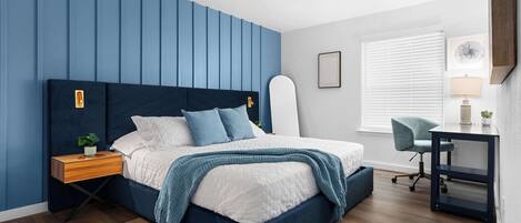 2 chambres, fer et planche à repasser, Wi-Fi, literie fournie