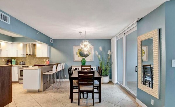 Condo, Multiple Beds (SeaSpray West 203-Gulf Front) | Dining