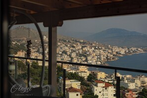 Deluxe Apartment, Balcony, Sea View | In-room safe, soundproofing, free WiFi