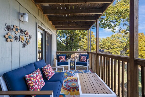 Àrea exterior de l'allotjament