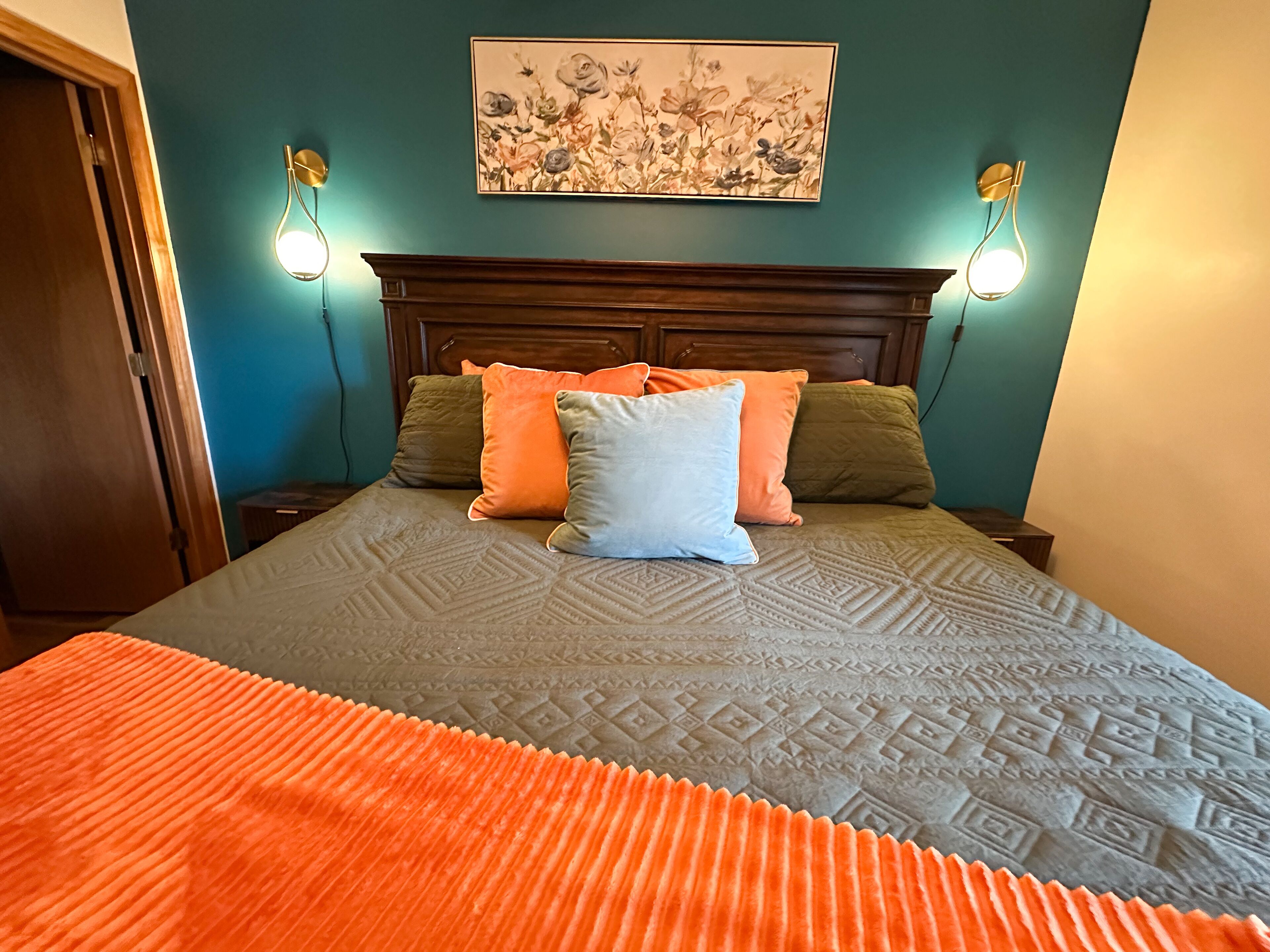 2 makuuhuonetta, Wi-Fi, vuodevaatteet