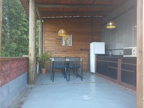 Udendørs spisemuligheder