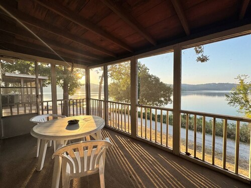 Serene Lakefront Stay w Pool & Dock. Pet-Friendly!