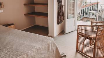 2 makuuhuonetta, vuodevaatteet