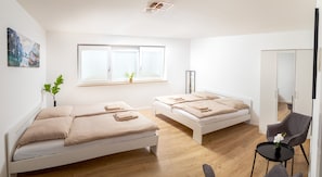 4 Schlafzimmer, Bettwäsche