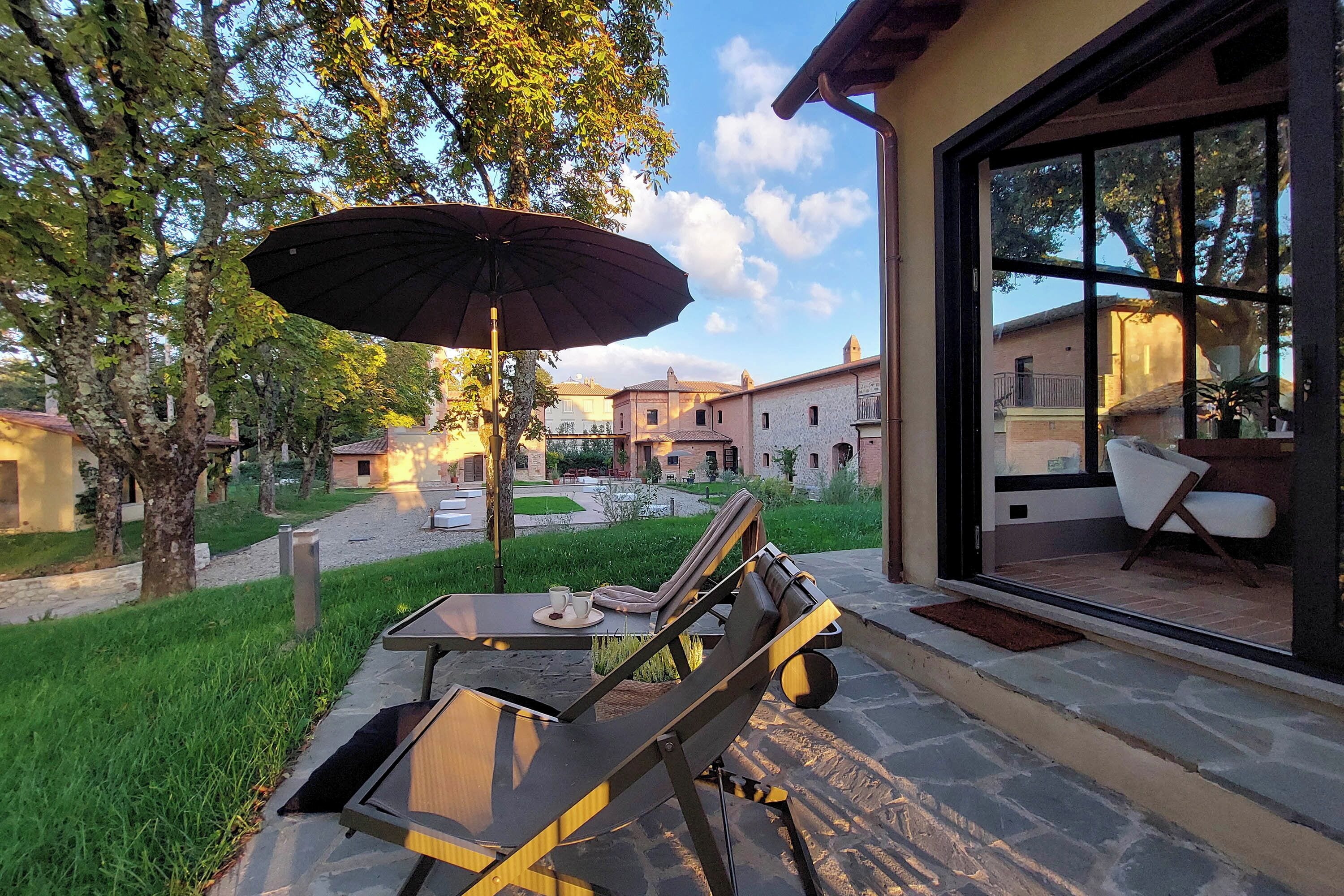 Chambre Double Deluxe | Vue sur le jardin