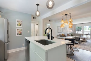 Deluxe Cottage, 2 Bedrooms | Private kitchen | Fridge, microwave, oven, stovetop