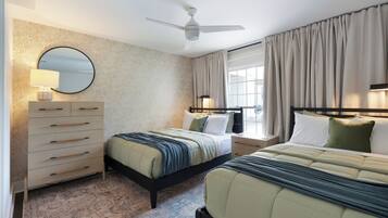 Deluxe Cottage, 2 Bedrooms | Individually decorated, individually furnished, desk, free WiFi