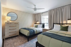 デラックス コテージ 2 ベッドルーム | 客室ごとに異なる装飾、客室ごとに異なるインテリア、デスク、WiFi (無料)