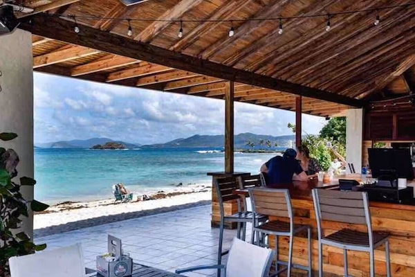 Pain Killers to cold beer, the beach bar is your go-to for island cocktails
