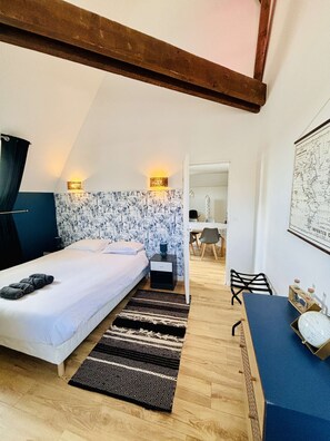 1 chambre, fer et planche à repasser, Wi-Fi, draps fournis