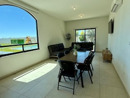 Vista al jardín