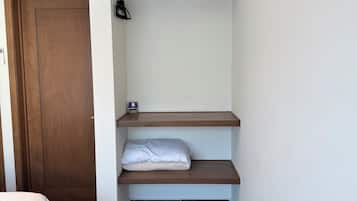 Blackout curtains, iron/ironing board, free WiFi, bed sheets