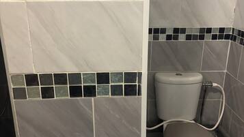 Towels, soap, toilet paper