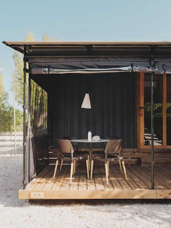 Terraza o patio. wecamp Jávea