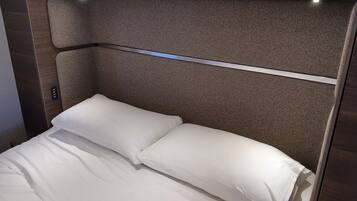 Mobile Unterkunft | Zimmersafe, kostenloses WLAN, Bettwäsche