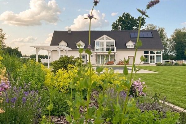 Garten, Pool, Haus, Terrasse