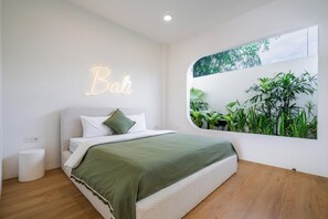 Deluxe Cabin | Premium bedding, in-room safe, laptop workspace, blackout drapes - Dreamland Villa 1 Pool & Walk to Beach (Pecatu)