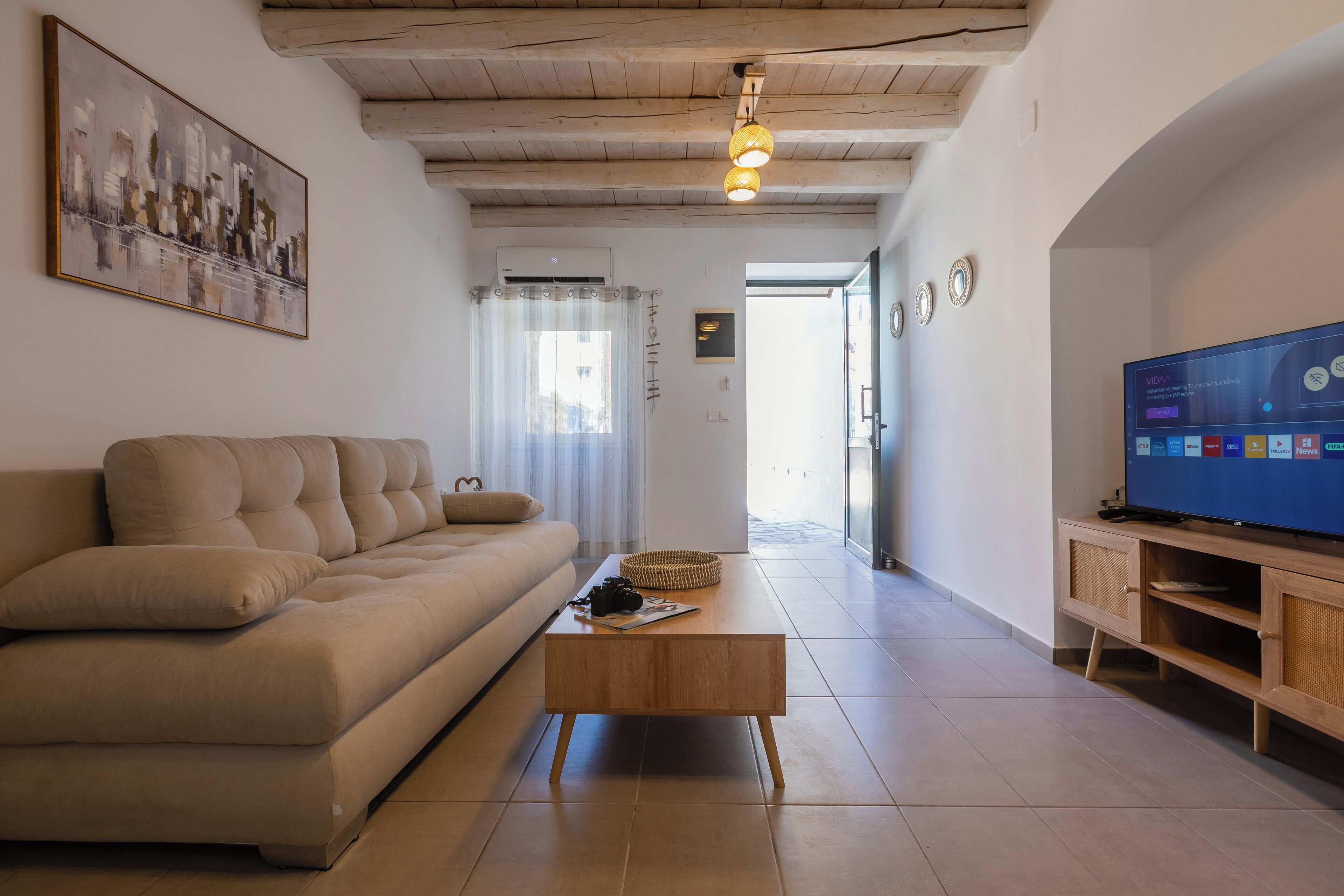 經典公寓, 廚房, 庭園 | 起居區