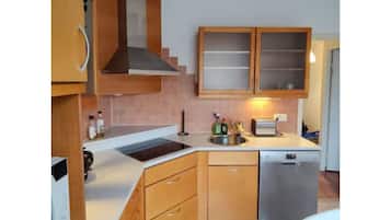 Fridge, oven, dishwasher, electric kettle