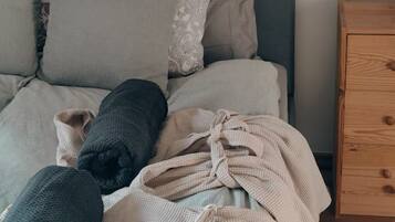 2 chambres, accĂšs Internet, draps fournis