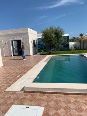 Pool - Dar Asteroth, Villa for rent Djerba, Ghizen (Ghizen)