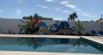 Dar Asteroth, Villa for rent Djerba, Ghizen