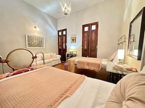 Luxury House, Kitchen, Partial Ocean View | Premium bedding, desk, laptop workspace, iron/ironing board